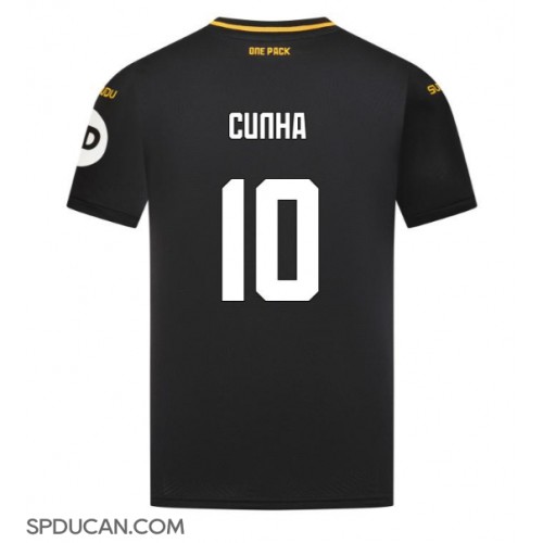 Muški Nogometni Dres Wolves Matheus Cunha #10 Gostujuci 2024-25 Kratak Rukav